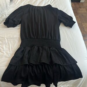 Black summer dress